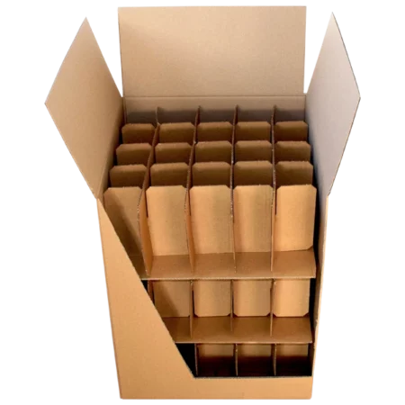 Croisillons 75 verres pour carton Barrel ou XL